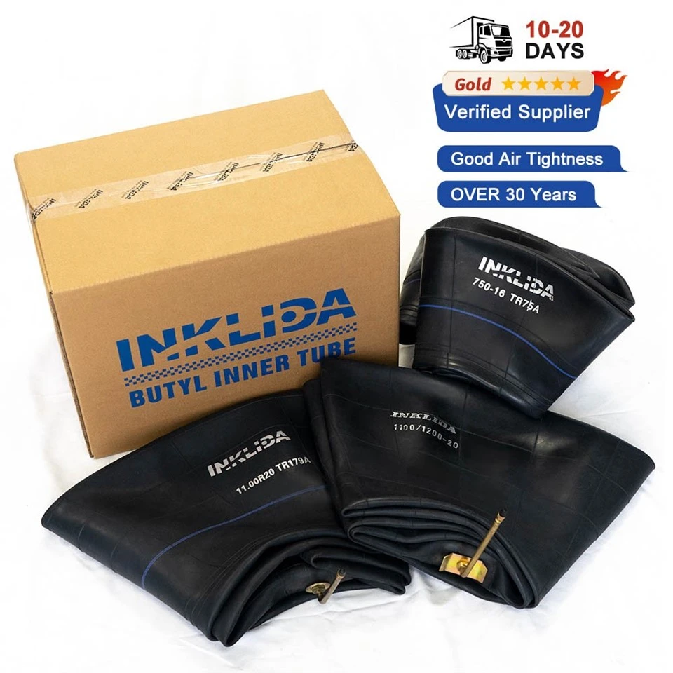 Package of 12.00-20 truck inner tube