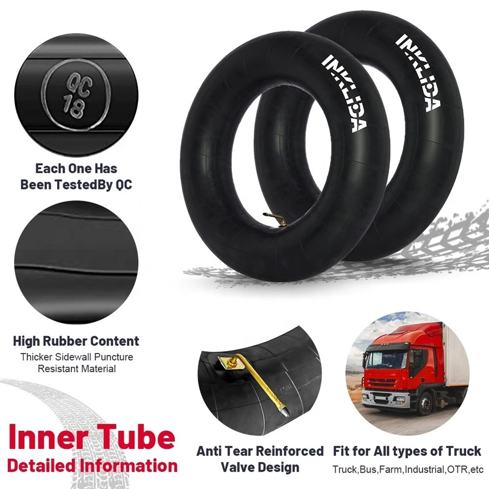Usage of 7.50r16 inner tube for truck tire